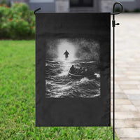 Christian Faith Garden Flag Walk On Water Distressed Bible Verse