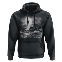 Christian Faith Hoodie Walk On Water Distressed Bible Verse