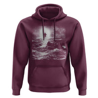Christian Faith Hoodie Walk On Water Distressed Bible Verse