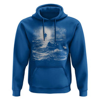 Christian Faith Hoodie Walk On Water Distressed Bible Verse
