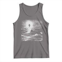 Christian Faith Tank Top Walk On Water Distressed Bible Verse