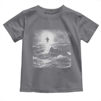 Christian Faith Toddler T Shirt Walk On Water Distressed Bible Verse