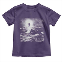 Christian Faith Toddler T Shirt Walk On Water Distressed Bible Verse
