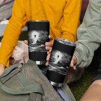 Christian Faith Tumbler Cup Walk On Water Distressed Bible Verse