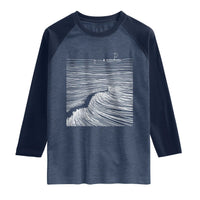 Christian Faith Raglan Shirt Walk On Water Boho Bible Verse