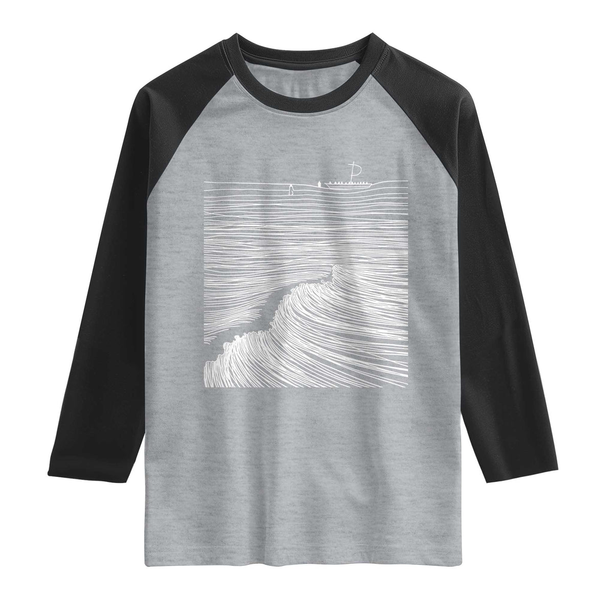 Christian Faith Raglan Shirt Walk On Water Boho Bible Verse