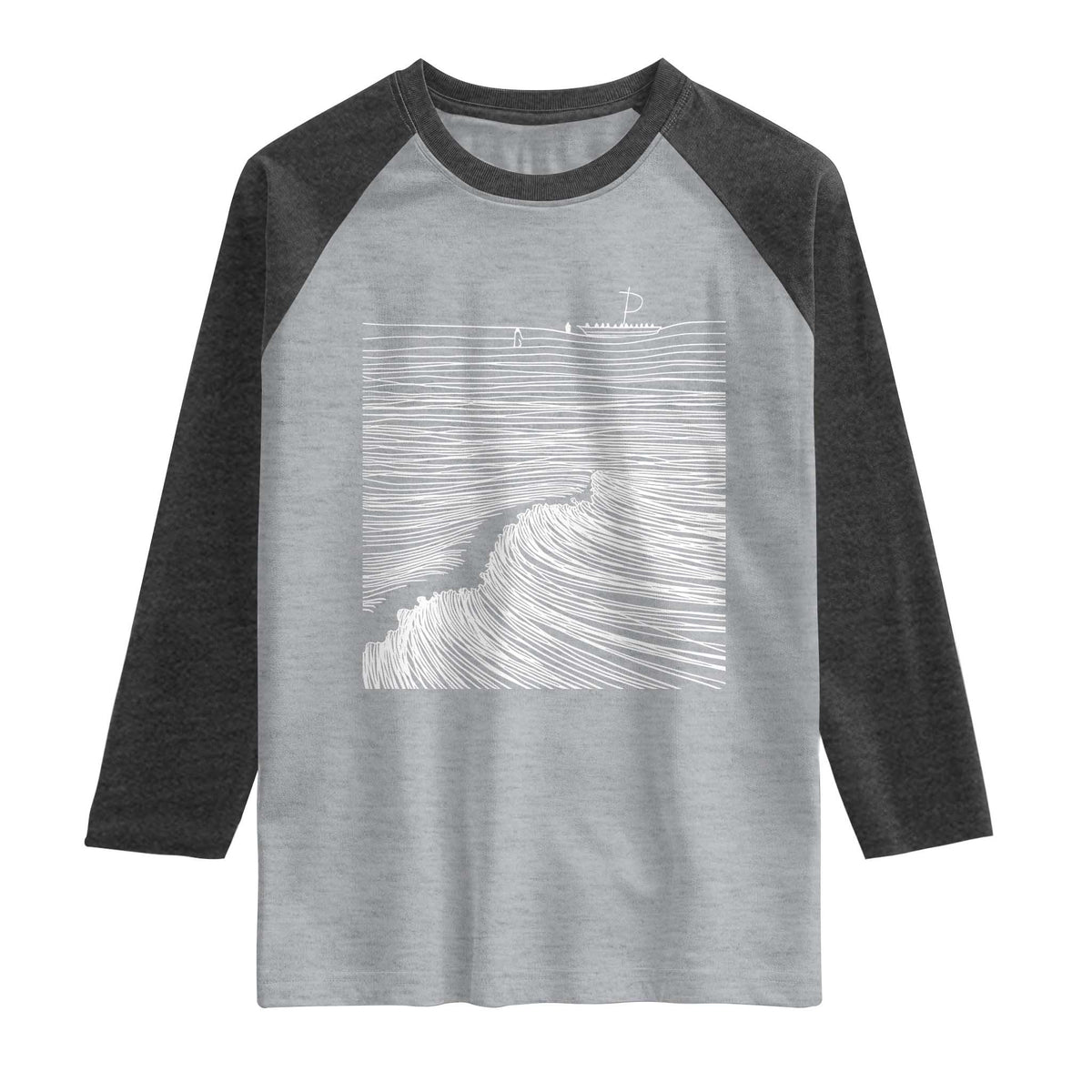 Christian Faith Raglan Shirt Walk On Water Boho Bible Verse
