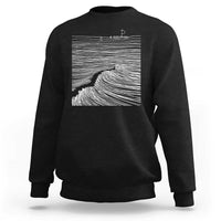Christian Faith Sweatshirt Walk On Water Boho Bible Verse