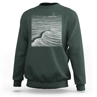 Christian Faith Sweatshirt Walk On Water Boho Bible Verse