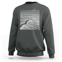 Christian Faith Sweatshirt Walk On Water Boho Bible Verse