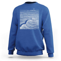 Christian Faith Sweatshirt Walk On Water Boho Bible Verse