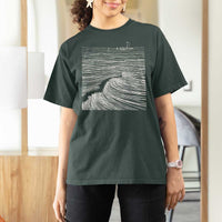 Christian Faith T Shirt For Women Walk On Water Boho Bible Verse