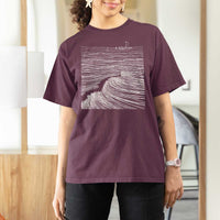 Christian Faith T Shirt For Women Walk On Water Boho Bible Verse