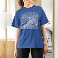 Christian Faith T Shirt For Women Walk On Water Boho Bible Verse