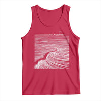 Christian Faith Tank Top Walk On Water Boho Bible Verse