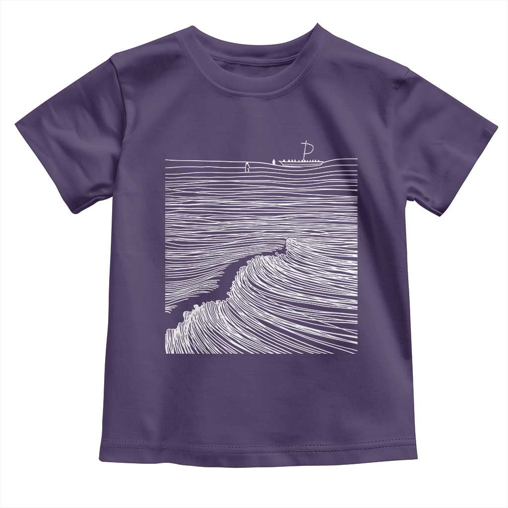 Christian Faith Toddler T Shirt Walk On Water Boho Bible Verse