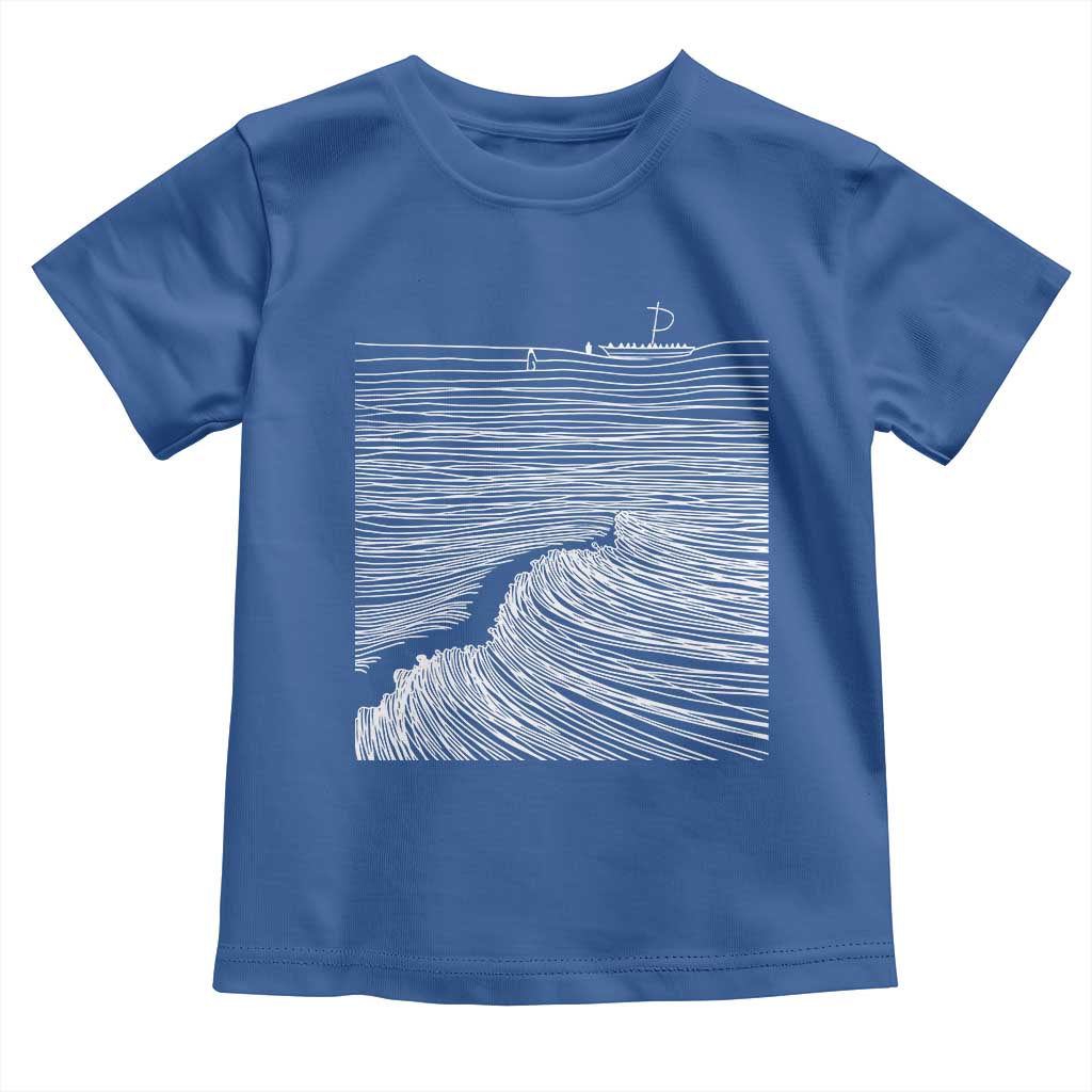 Christian Faith Toddler T Shirt Walk On Water Boho Bible Verse