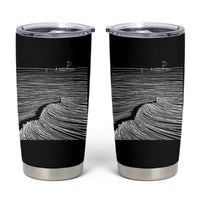 Christian Faith Tumbler Cup Walk On Water Boho Bible Verse