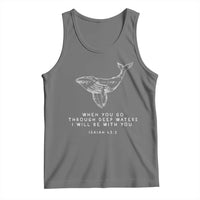 Christian Whale Shark Tank Top Isaiah 43 2 Bible Verse Faith Based