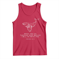 Christian Whale Shark Tank Top Isaiah 43 2 Bible Verse Faith Based