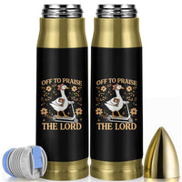 Funny Goose Christian Bullet Tumbler Off To Praise The Lord Bible Verse Trendy Church