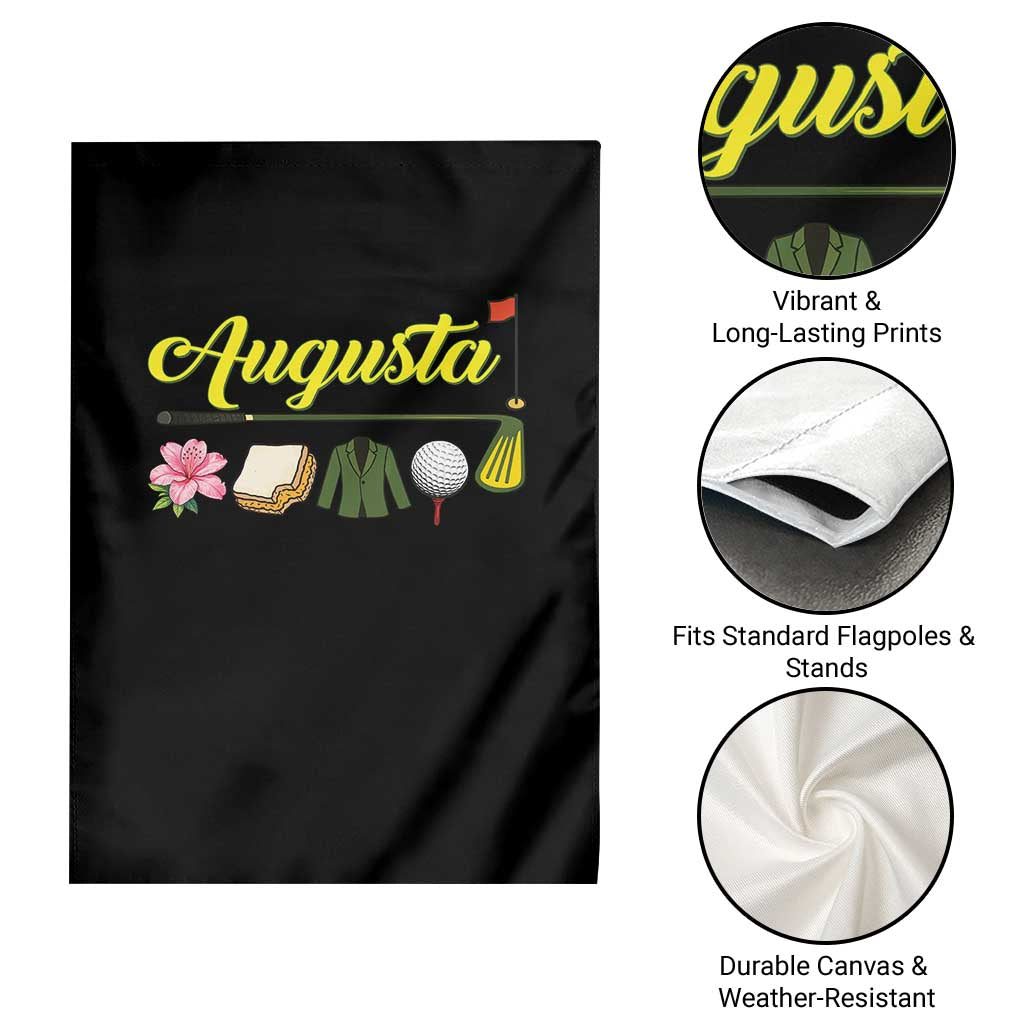 Augusta Georgia Golf Traditions Vintage Garden Flag Pimento Cheese Southern Golfing Fan
