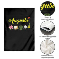 Augusta Georgia Golf Traditions Vintage Garden Flag Pimento Cheese Southern Golfing Fan