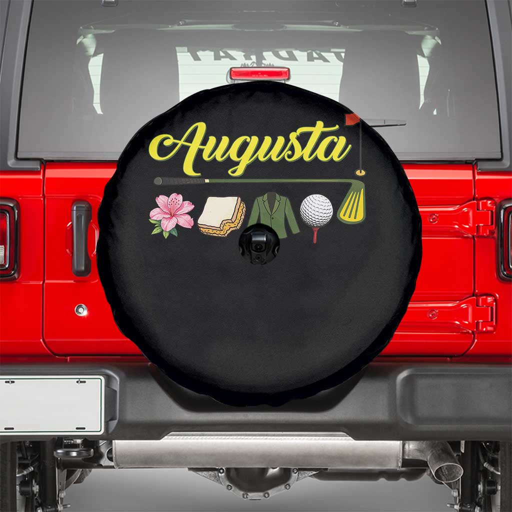 Augusta Georgia Golf Traditions Vintage Spare Tire Cover Pimento Cheese Southern Golfing Fan
