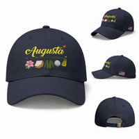 Augusta Georgia Golf Traditions Vintage Baseball Cap Pimento Cheese Southern Golfing Fan