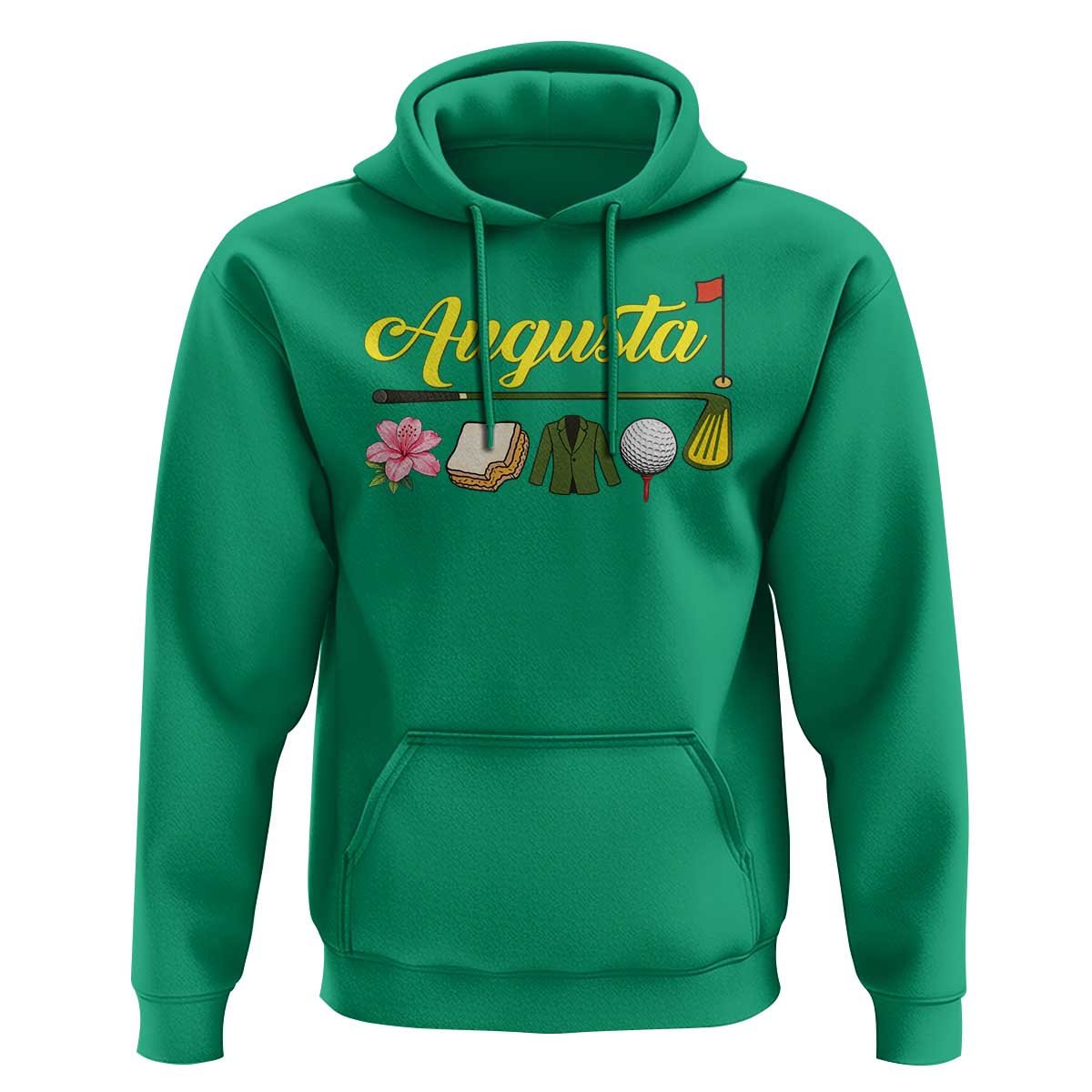 Augusta Georgia Golf Traditions Vintage Hoodie Pimento Cheese Southern Golfing Fan