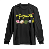 Augusta Georgia Golf Traditions Vintage Long Sleeve Shirt Pimento Cheese Southern Golfing Fan