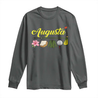 Augusta Georgia Golf Traditions Vintage Long Sleeve Shirt Pimento Cheese Southern Golfing Fan