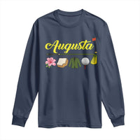 Augusta Georgia Golf Traditions Vintage Long Sleeve Shirt Pimento Cheese Southern Golfing Fan