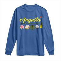 Augusta Georgia Golf Traditions Vintage Long Sleeve Shirt Pimento Cheese Southern Golfing Fan