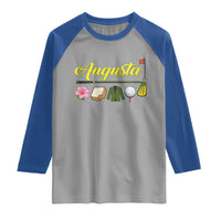 Augusta Georgia Golf Traditions Vintage Raglan Shirt Pimento Cheese Southern Golfing Fan