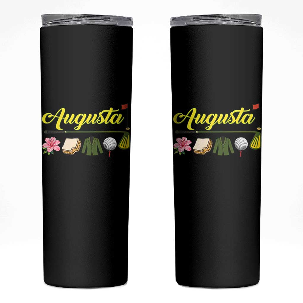 Augusta Georgia Golf Traditions Vintage Skinny Tumbler Pimento Cheese Southern Golfing Fan