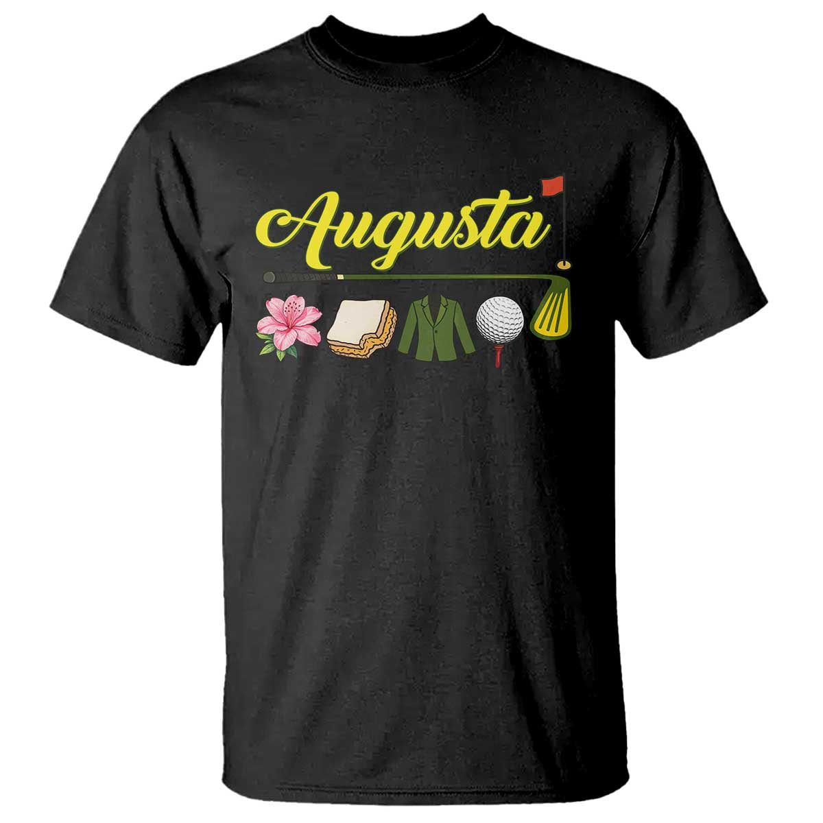 Augusta Georgia Golf Traditions Vintage T Shirt Pimento Cheese Southern Golfing Fan
