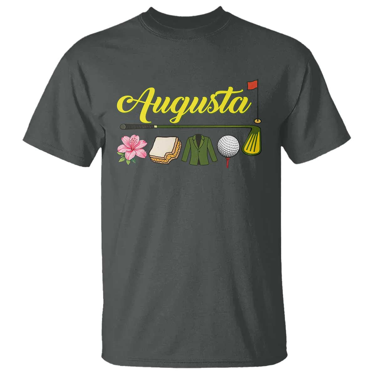 Augusta Georgia Golf Traditions Vintage T Shirt Pimento Cheese Southern Golfing Fan