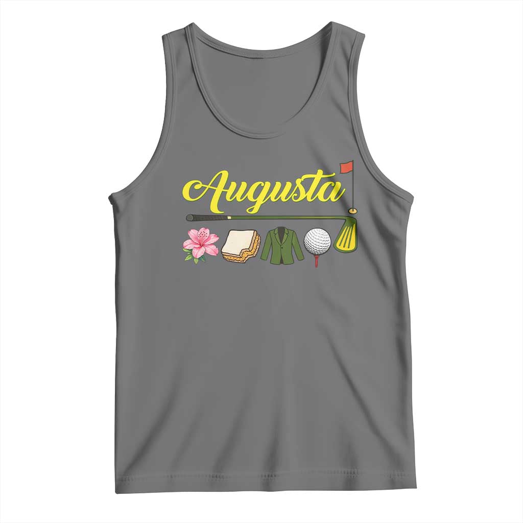 Augusta Georgia Golf Traditions Vintage Tank Top Pimento Cheese Southern Golfing Fan