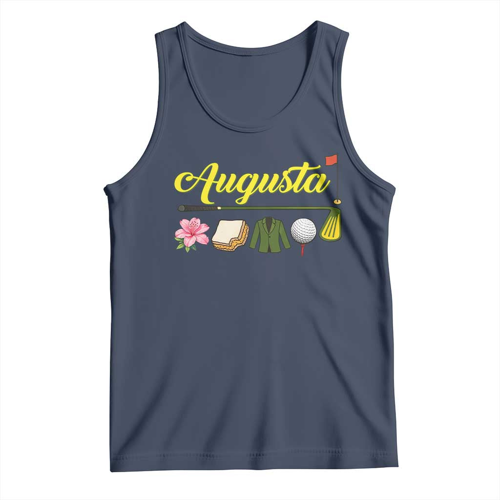 Augusta Georgia Golf Traditions Vintage Tank Top Pimento Cheese Southern Golfing Fan