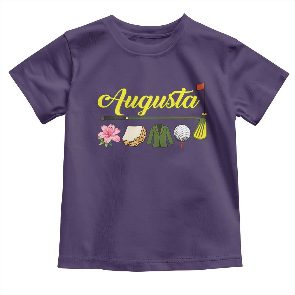 Augusta Georgia Golf Traditions Vintage Toddler T Shirt Pimento Cheese Southern Golfing Fan