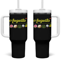Augusta Georgia Golf Traditions Vintage Tumbler With Handle Pimento Cheese Southern Golfing Fan