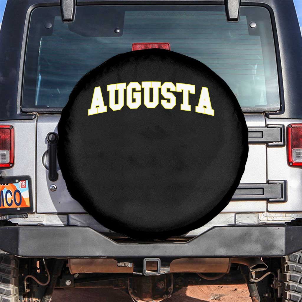 Vintage Augusta Georgia Sports Varsity Spare Tire Cover Retro Golf Lover Georgia Golfing Fan