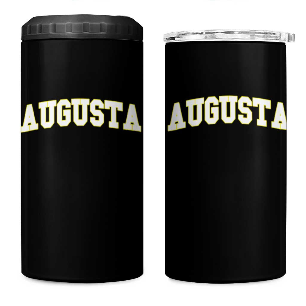 Vintage Augusta Georgia Sports Varsity 4 in 1 Can Cooler Tumbler Retro Golf Lover Georgia Golfing Fan