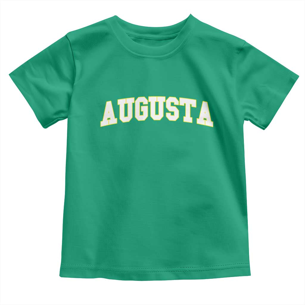 Vintage Augusta Georgia Sports Varsity Toddler T Shirt Retro Golf Lover Georgia Golfing Fan