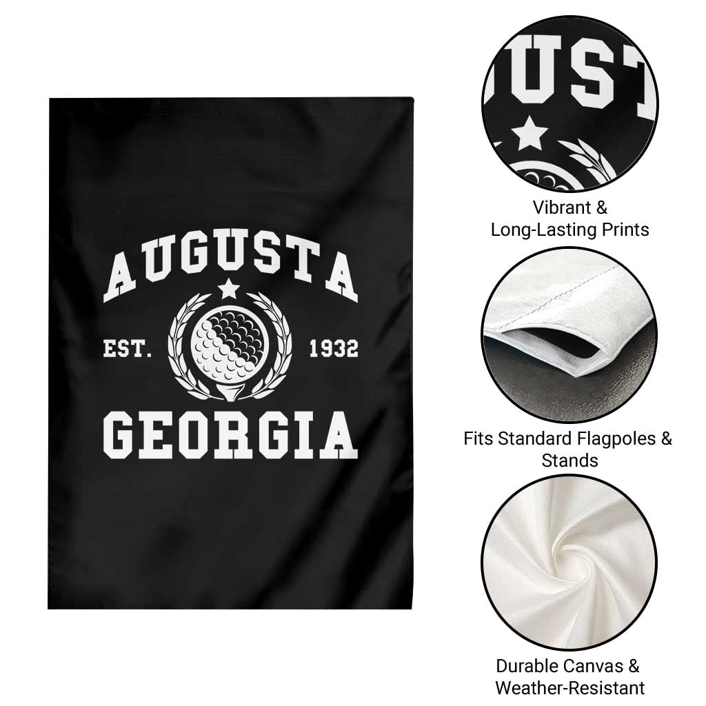 Generic Augusta Georgia Garden Flag Vintage Style Golf Pullover Golf Lover Gift