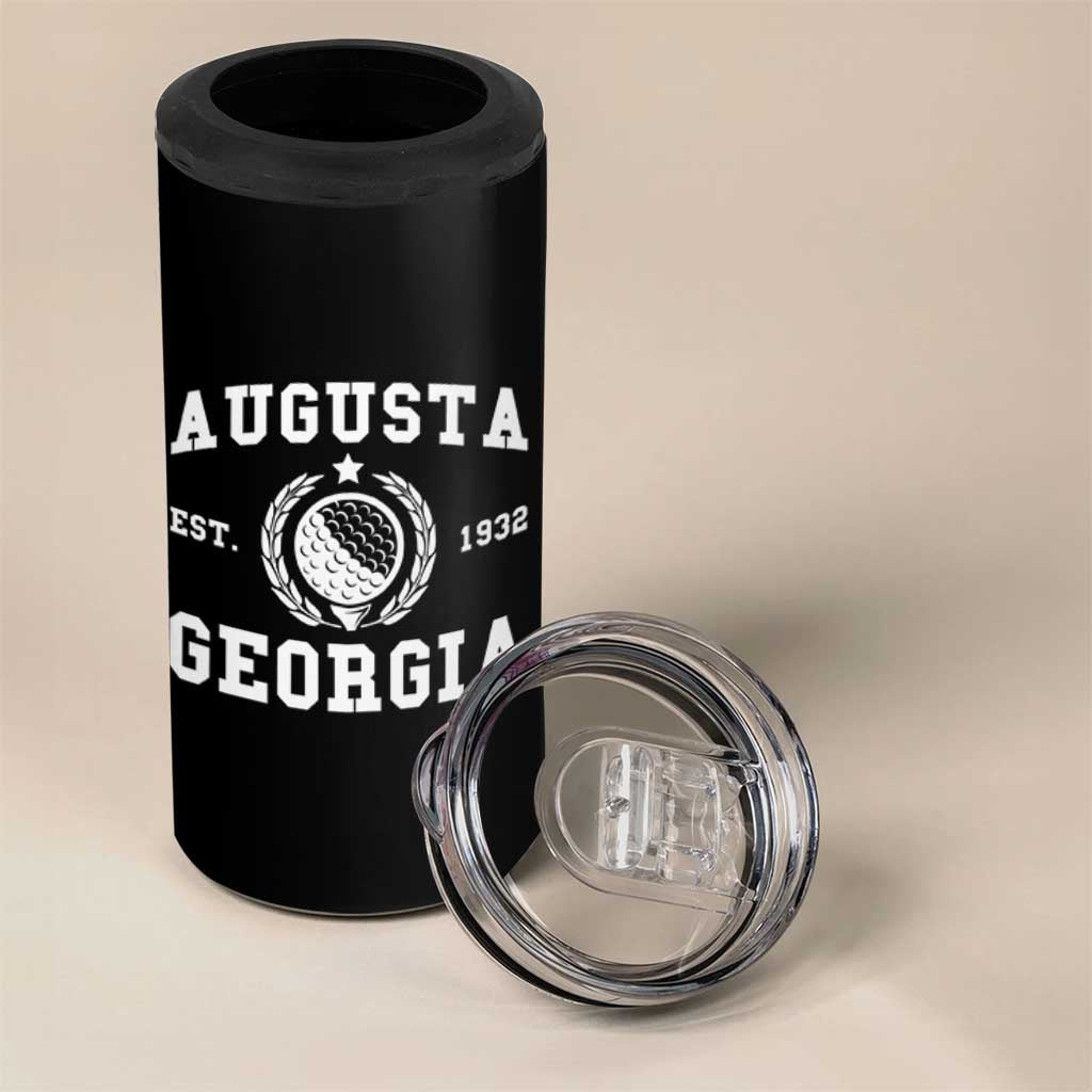 Generic Augusta Georgia 4 in 1 Can Cooler Tumbler Vintage Style Golf Pullover Golf Lover Gift