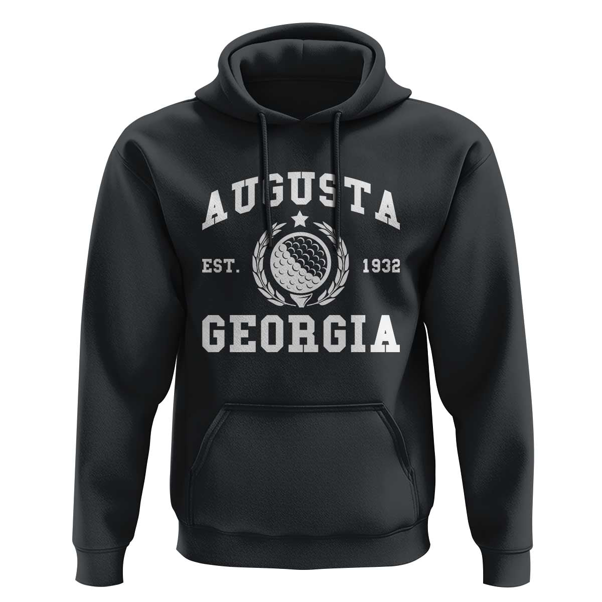 Generic Augusta Georgia Hoodie Vintage Style Golf Pullover Golf Lover Gift