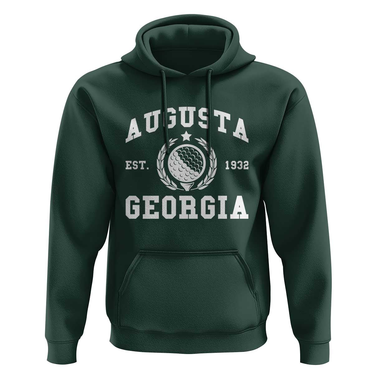 Generic Augusta Georgia Hoodie Vintage Style Golf Pullover Golf Lover Gift