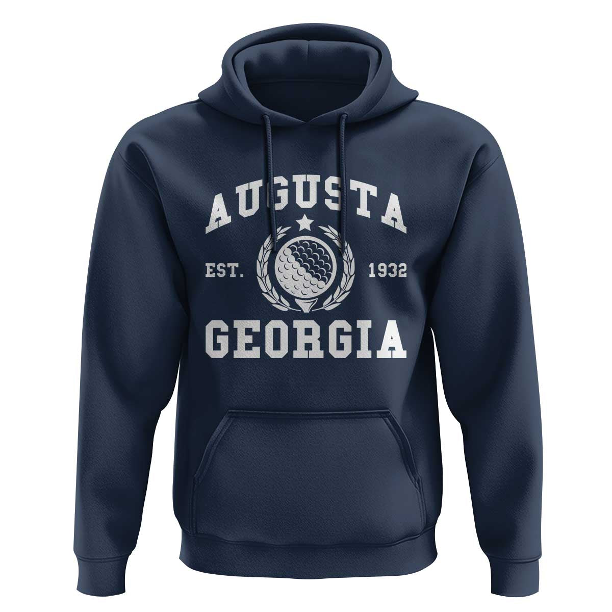 Generic Augusta Georgia Hoodie Vintage Style Golf Pullover Golf Lover Gift